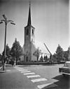 Exterieur naar het noord-oosten - Noordwijkerhout - 20169736 - RCE -  Nederlands Hervormde Kerk: exterieur naar het noord-oosten 