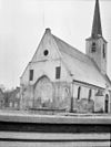 Kerk vanuit het noord-oosten - Noordwijkerhout - 20169734 - RCE -  Nederlands Hervormde Kerk: kerk vanuit het noord-oosten 