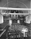 Interieur naar het westen - Noordwijkerhout - 20169740 - RCE -  Nederlands Hervormde Kerk: interieur naar het westen 