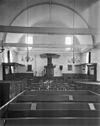 Interieur naar het oosten - Noordwijkerhout - 20169739 - RCE -  Nederlands Hervormde Kerk: interieur naar het oosten 
