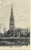 Nootdorp - RK Kerk -  Oude ansichtkaart