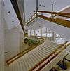 Interieur trappen bij de foyer - Rotterdam - 20357655 - RCE -  Concert- en congresgebouw De Doelen: Interieur trappen bij de foyer (opmerking: Gefotografeerd voor Toonbeelden van de Wederopbouw)
