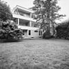 Exterieur overzicht achterzijde (oostgevel) - Rotterdam - 20319078 - RCE -  Huis Sonneveld: Exterieur overzicht achterzijde (oostgevel) (opmerking: Bij publicatie is toestemming nodig van Buro vd Broek & Bakema (tel.: 010-4134780)) 