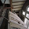 Interieur kap, detail gewelf van oude zaal - Rotterdam - 20348225 - RCE -  Kon. Roei- en zeilver. 'De Maas': Interieur kap, detail gewelf van oude zaal 