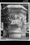Kapiteel, reproductie van oude foto in het bezit Archief van de Kerkvoogdij - Rotterdam - 20191456 - RCE -  Grote- of Sint Laurenskerk: kapiteel, reproductie van oude foto in het bezit Archief van de Kerkvoogdij 