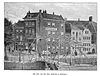 19e eeuwse prent van Lange Haven 141 -  19e eeuwse prent van Lange Haven 141 