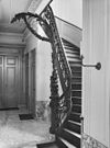 Interieur, trap in gang - Schiedam - 20196425 - RCE -  Huis Nolet: Interieur, trap in gang 