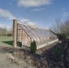 Zuydwijk: tuinmuur met twee hekpijlers