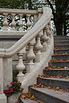 WLM - Ciao Anita! - Trap in de Hollandse Tuin - 2009-10-21, #241 best position in Explore. Stairway in the Dutch Garden in Park Clingendael, designed by L.A. Springer (1887). View On Black 