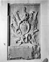 Grafzerk in koor - Monster - 20160383 - RCE -  Nederlands Hervormde Kerk: grafzerk in koor 