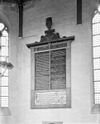 Interieur tekstbord in koor - Naaldwijk - 20161546 - RCE -  Nederlands Hervormde Kerk: interieur tekstbord in koor 