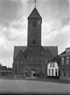 Exterieur vanuit het westen - Naaldwijk - 20161525 - RCE -  Nederlands Hervormde Kerk: exterieur vanuit het westen 