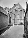 Koor en sacristie gezien vanuit het zuidoosten - Naaldwijk - 20161485 - RCE -  Nederlands Hervormde Kerk: Koor en sacristie gezien vanuit het zuidoosten 