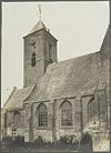 Deel zuidgevel en toren hervormde kerk - Naaldwijk - 20318955 - RCE -  Oude Kerk: Deel zuidgevel en toren hervormde kerk (opmerking: Nr in marge) 