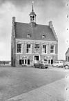 Overzicht van de voorgevel - Ameide - 20008269 - RCE -  Raadhuis: Overzicht van de voorgevel 