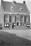 Overzicht van de voorgevel - Ameide - 20008268 - RCE -  Raadhuis: Overzicht van de voorgevel 