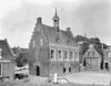 Overzicht van de achtergevel en de rechter zijgevel - Ameide - 20008271 - RCE -  Raadhuis: Overzicht van de achtergevel en de rechter zijgevel 