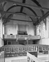 Interieur naar het westen - Leerbroek - 20129857 - RCE -  Nederlands Hervormde Kerk: interieur naar het westen 