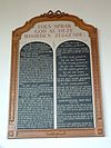 Hervormde Kerk Meerkerk Tekstbord Zuidzijde.JPG -  Hervormde Kerk Meerkerk, Tekstbord Zuidzijde 